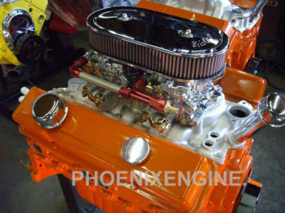 Chevy 350 375hp dual quads