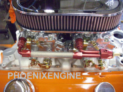 Chevy 350 375hp dual quads